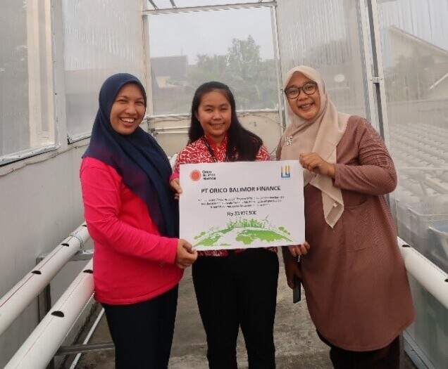 Green House Hidroponik Melon untuk Yayasan Pulo Kambing